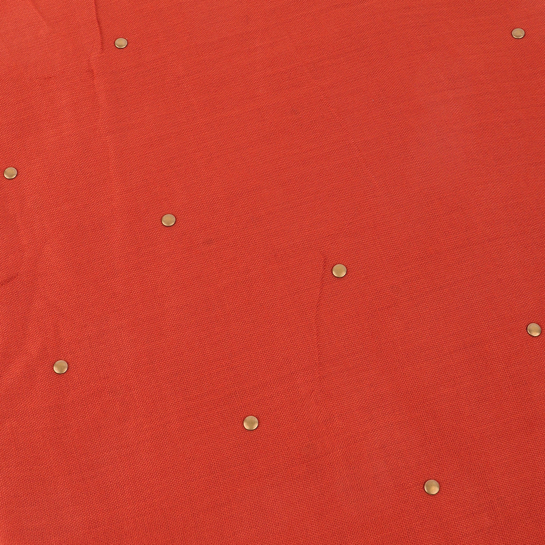 Studded lawn Orange Scarf