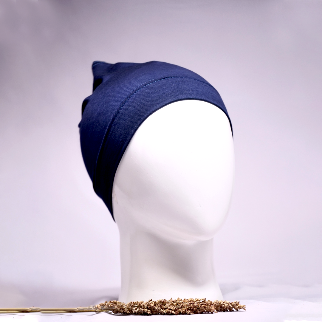 Navy-blue underscarf Tube